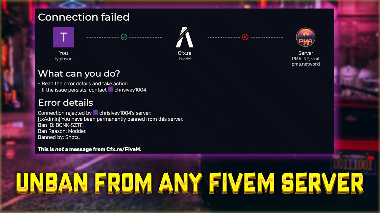 Easiest Fivem Unban From Any Server Method | 2021 Tutorial | Phase