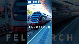 The Bombardier In Feldkirch Bahnhof