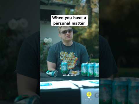 he’s not jealous, he just wanted a free Angry Orchard ​⁠@AngryOrchardHardCider #angryorchard #21+