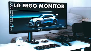 LG 34" UltraWide Ergo Monitor: WOW! PRODUCTIVITY BOOST 200%!! 🔥