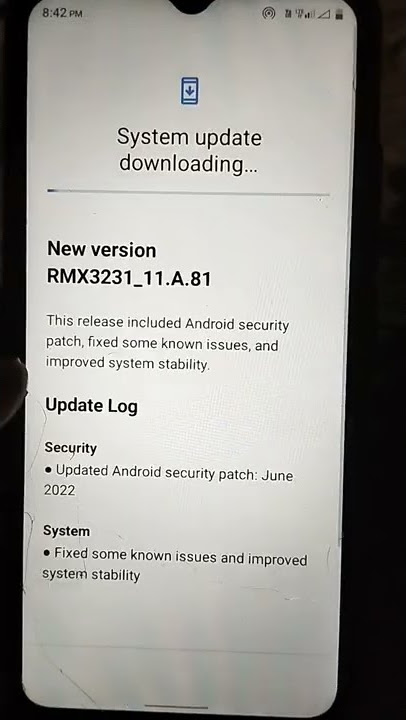 Realmi C11 update available size 64.91MB /Vision RMX3231-11.A.81 #shorts #youtubeshorts