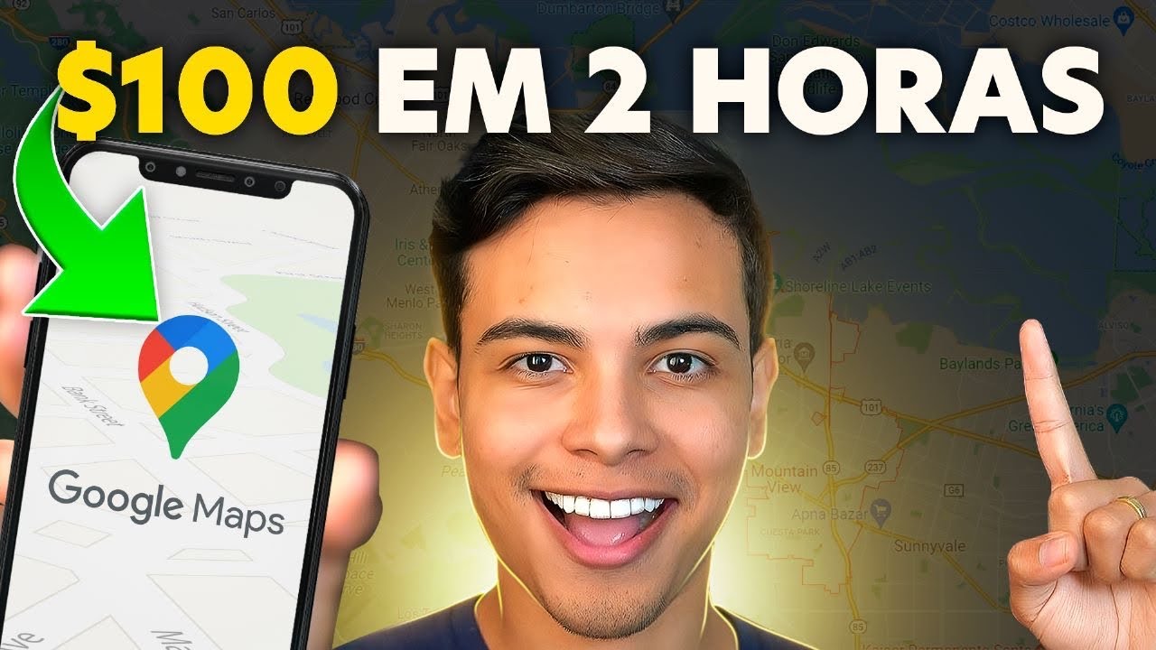 FAÇA $100 EM APENAS 2 HORAS COM O GOOGLE MAPS (Dinheiro online 2023)