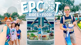A CHILLED EPCOT DAY 🌐✨ the best value snacks in Epcot, plus a yummy dinner at Sebastian's bistro 🦞🦀🌴