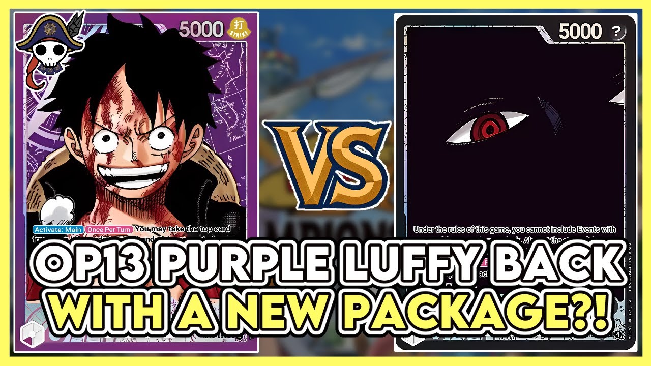 New Purple Luffy Variant In OP13?!  | Japan 2025 3 On 3 Cup Top 4