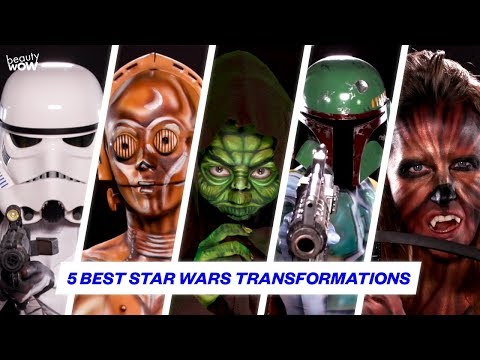 5 Best STAR WARS COSPLAY 2019  | Body Painting Compilation