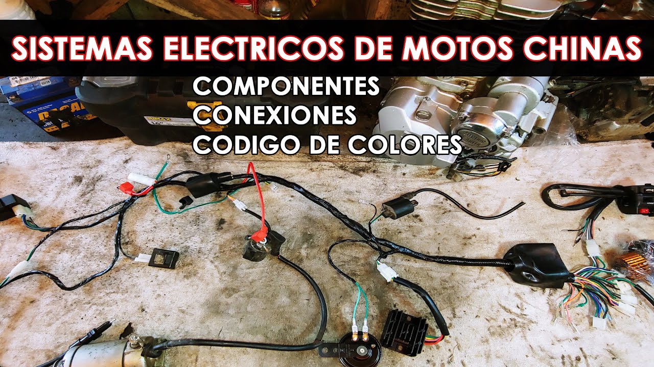 Sistema Eléctrico De Motoscomponentes Y Conexiones Youtube