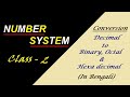 Decimal to Binary, Octal, Hexadecimal | Number System| Digital Electronics I In Bengali |02