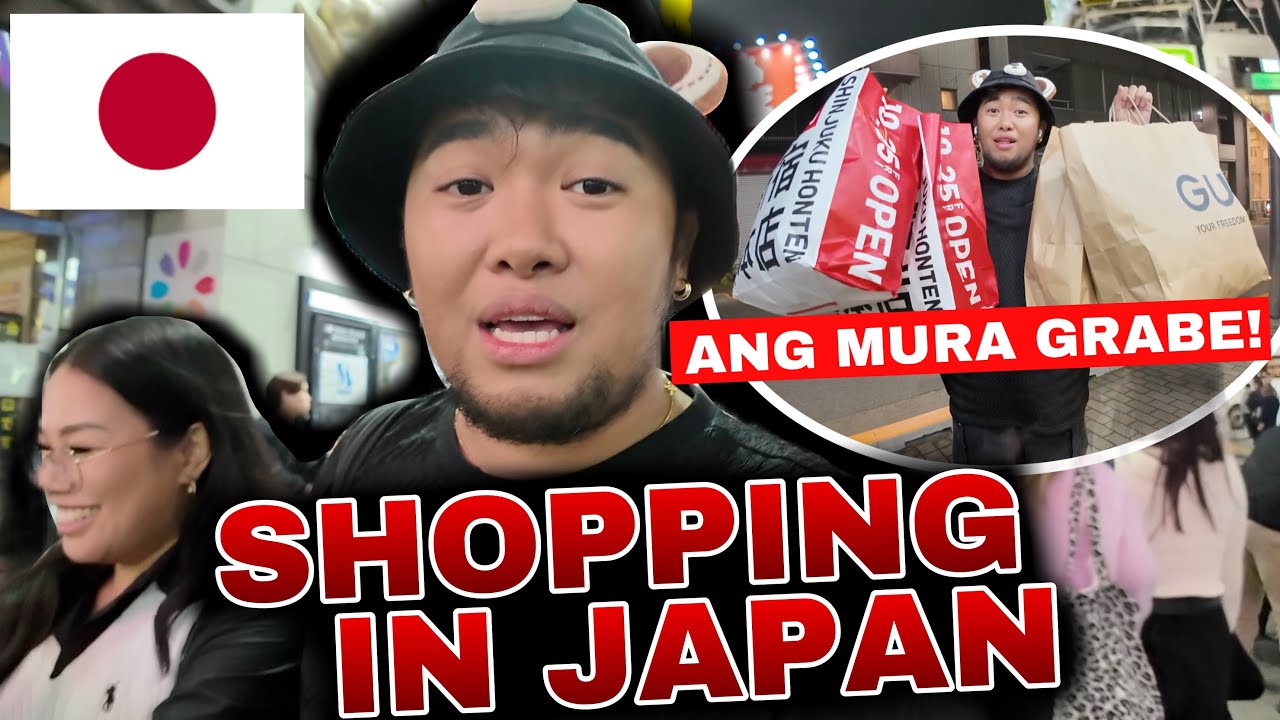 SHOPPING IN SHINJUKU JAPAN 🇯🇵 ANG MURA GRABE!