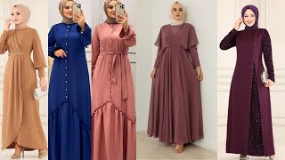 Hijab Dress Designs | Muslim Modest Dresses | Muslim Girl Dress Sewing Patterns Ideas screenshot 1