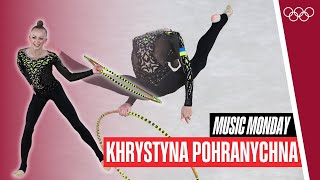 ‍♀ Khrystyna Pohranychna's SilverWinning Hoop Routine  at #BuenosAires2018