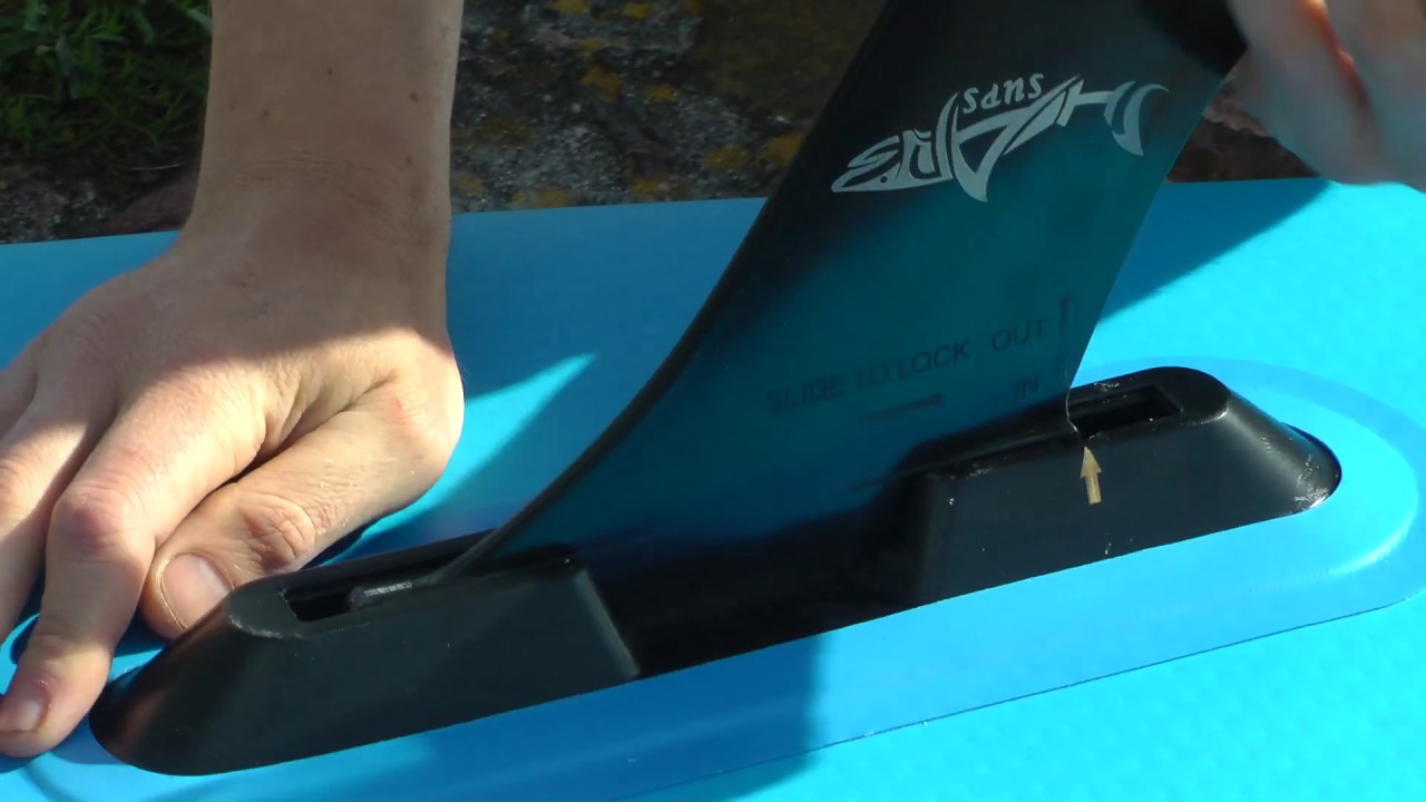 Foldable US Fin Box & Quick Fix Fin - Shark Sups