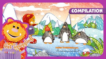 Celebrate Christmas with Squigglet | Get Squiggling! Compilation | 9+ mins