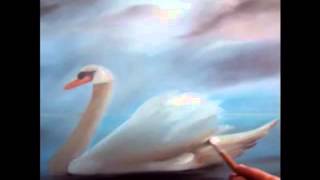 COMO PINTAR UM CISNE