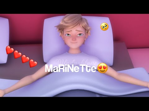 Adrien basically  crushing on Marinette in season 5 for 10 mins straight