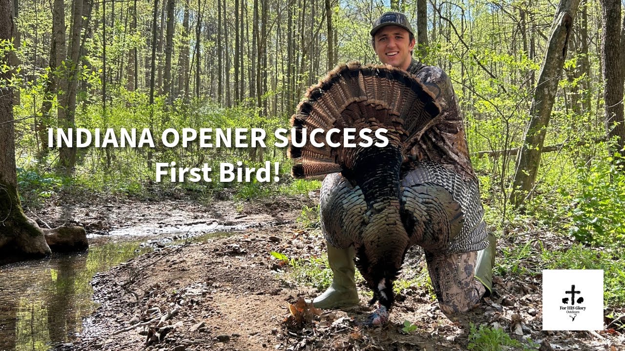 Indiana Opener Turkey Hunt 2025 - FIRST BIRD!