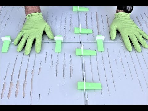 How to Use a Tile Leveling System the Right Way