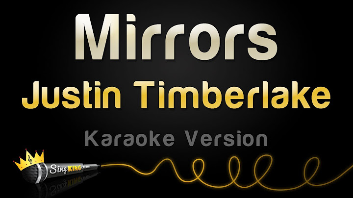 Mirrors Karaoke version - Karaoke performance video thumbnail