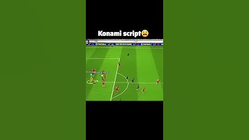 This Konami Script Is INSANE!💀 #efootball #scripted #fyp #shorts