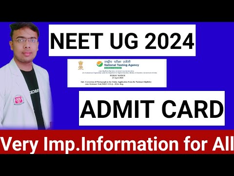 NEET 2024 Admit Card