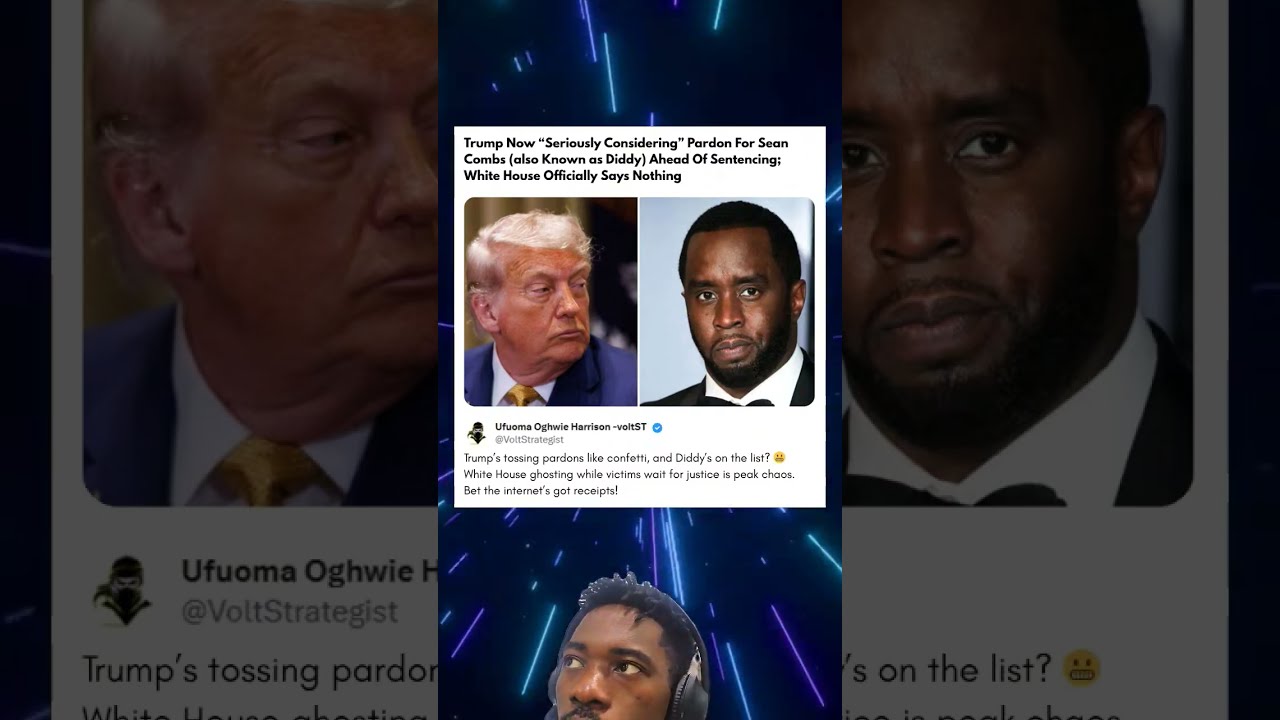 Trump Now Seriously Considering Pardon For Sean Combs Also Known As Diddy Ahead Of Sentencing