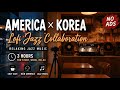 Korean American Jazz Vibes ☕ Smooth Night Jazz for Relaxing & Study