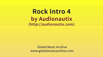 Rock Intro 4 by Audionautix 1 HOUR