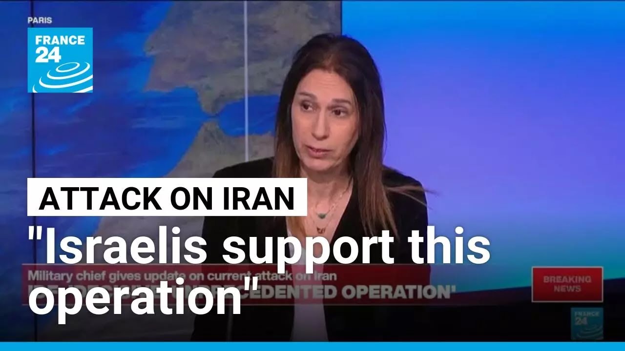 Strikes on Iran: In Israel "most people support this operation" • FRANCE 24 English