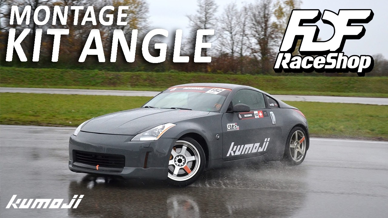 J'installe un kit d'angle FDF sur ma Nissan 350z!