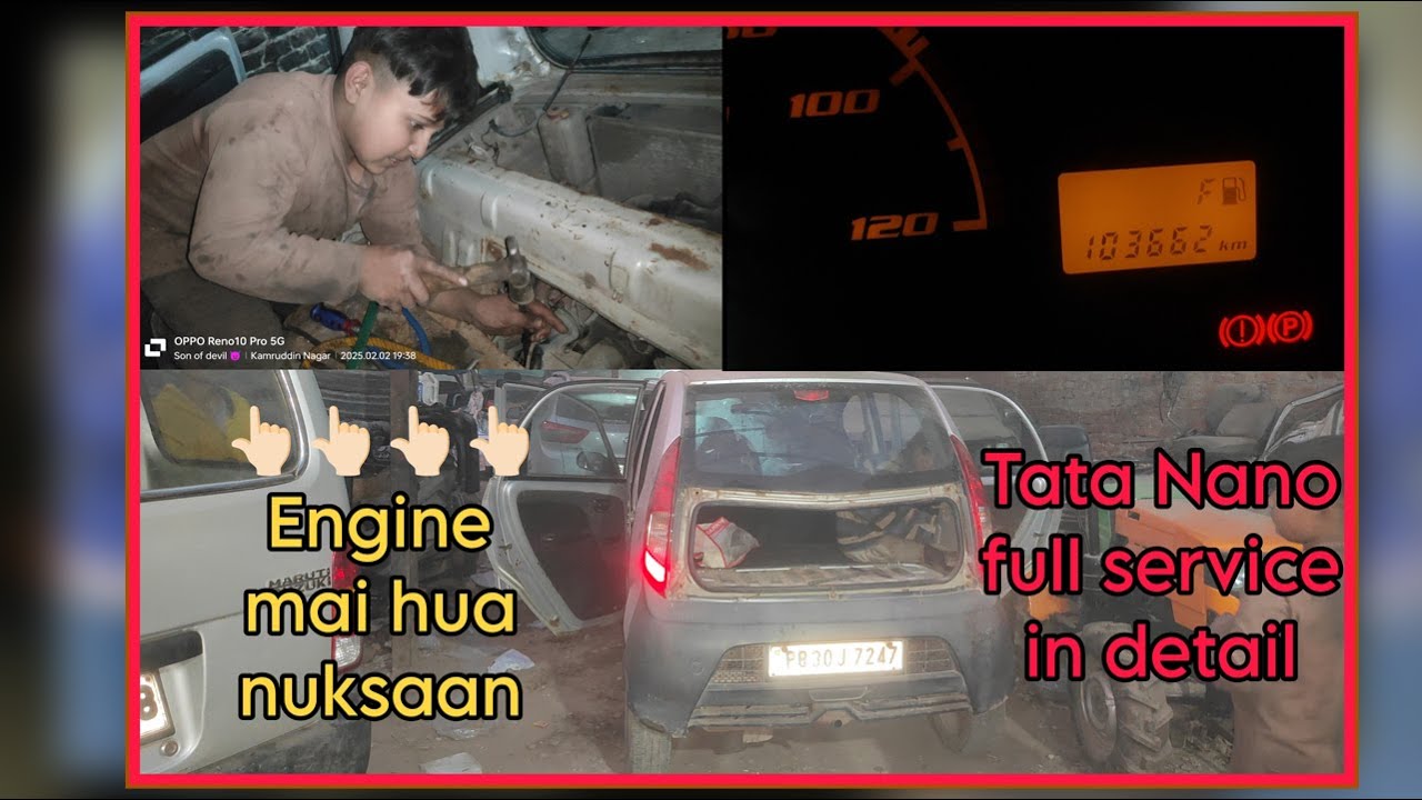 tata nano full service information in details