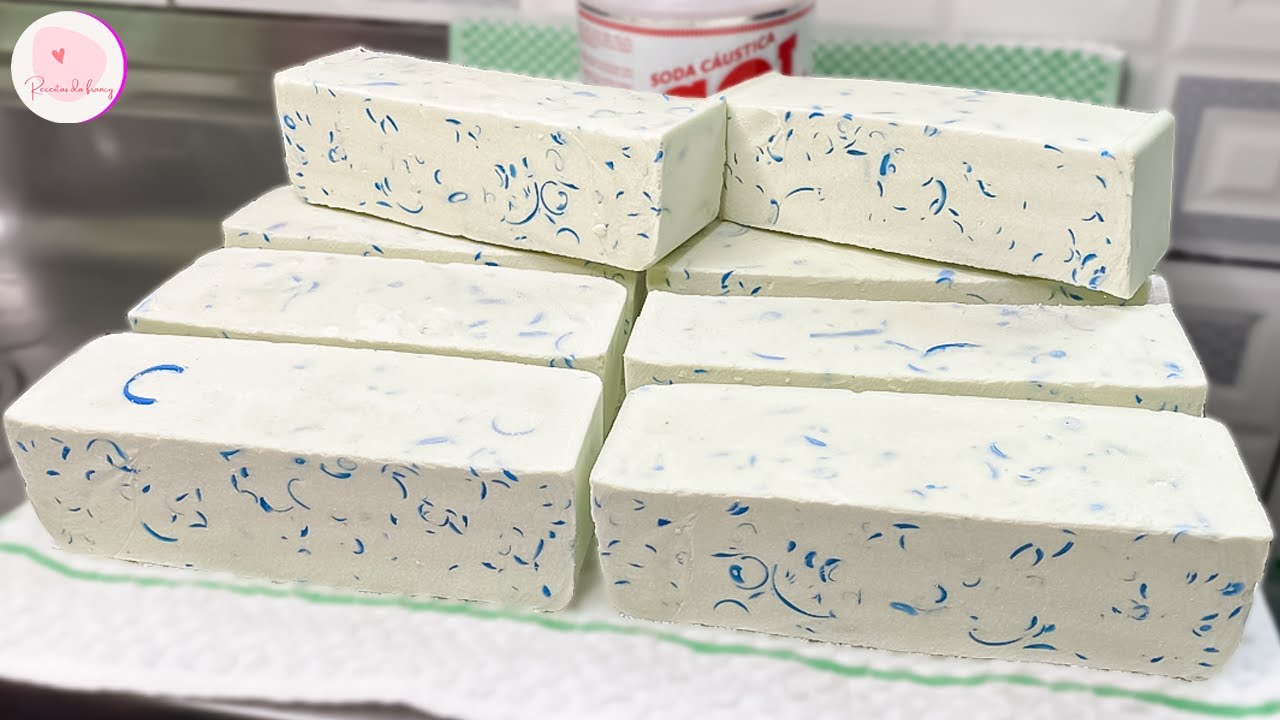 COM APENAS 3 LITROS DE ÓLEO FIZ UM SABÃO INCRÍVEL 😱 VEJA O RESULTADO!