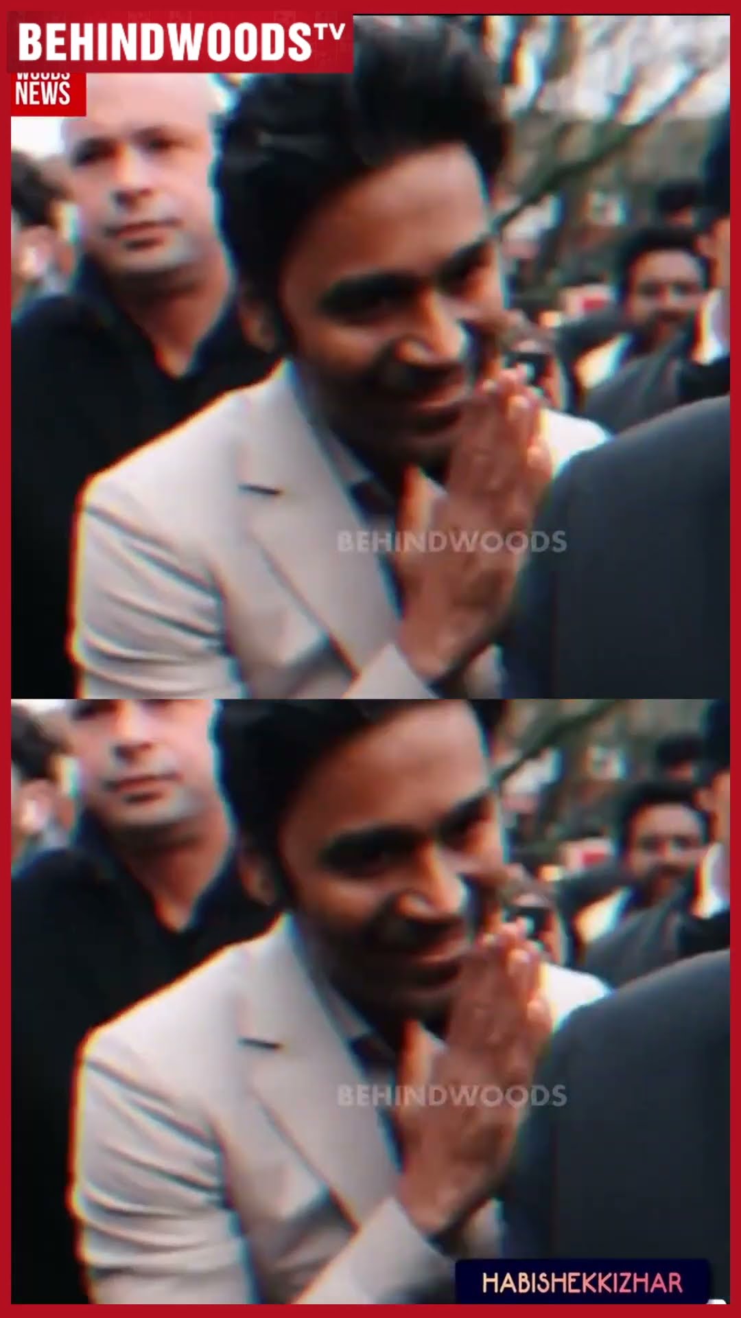 Dhanush ? 'Uncle, இந்த மாலையை போட்டுக்கோங்க..'?  குட்டி ரசிகை பண்ண Cute செயல்