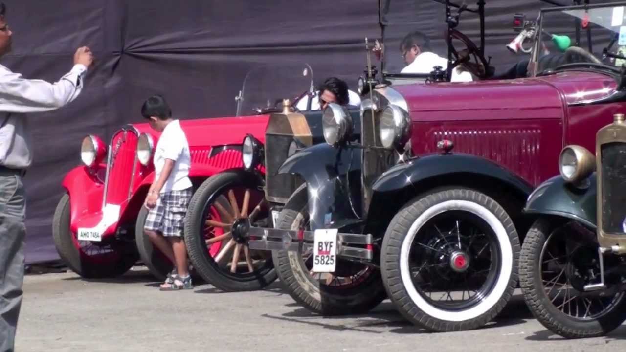 Vintage and Classic Car Club of India March 2012 - YouTube