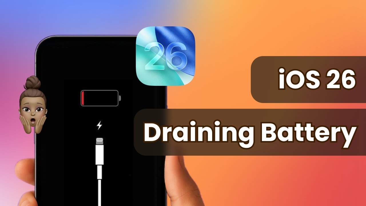 iOS 26 Draining Battery: Why Battery Drains Fast & How to Fix - YouTube