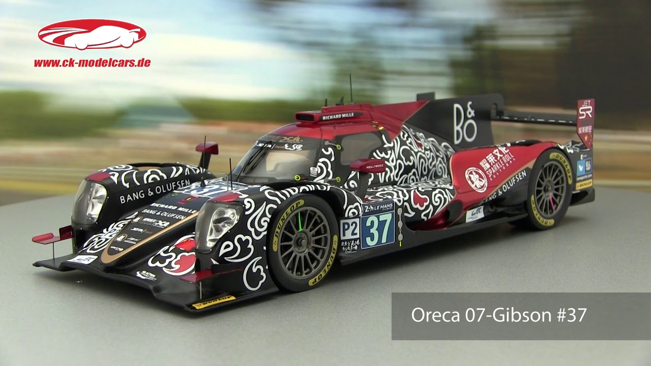 ck-modelcars-video: Oreca 07-Gibson #37 LeMans 2017 Cheng, Gommendy, Brundle, Spark