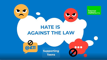 Understanding online hate, free speech & the law (ages 14+) | Internet Matters