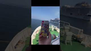 이키섬(壱岐島)으로 향하는 배 위의 풍경🏝️