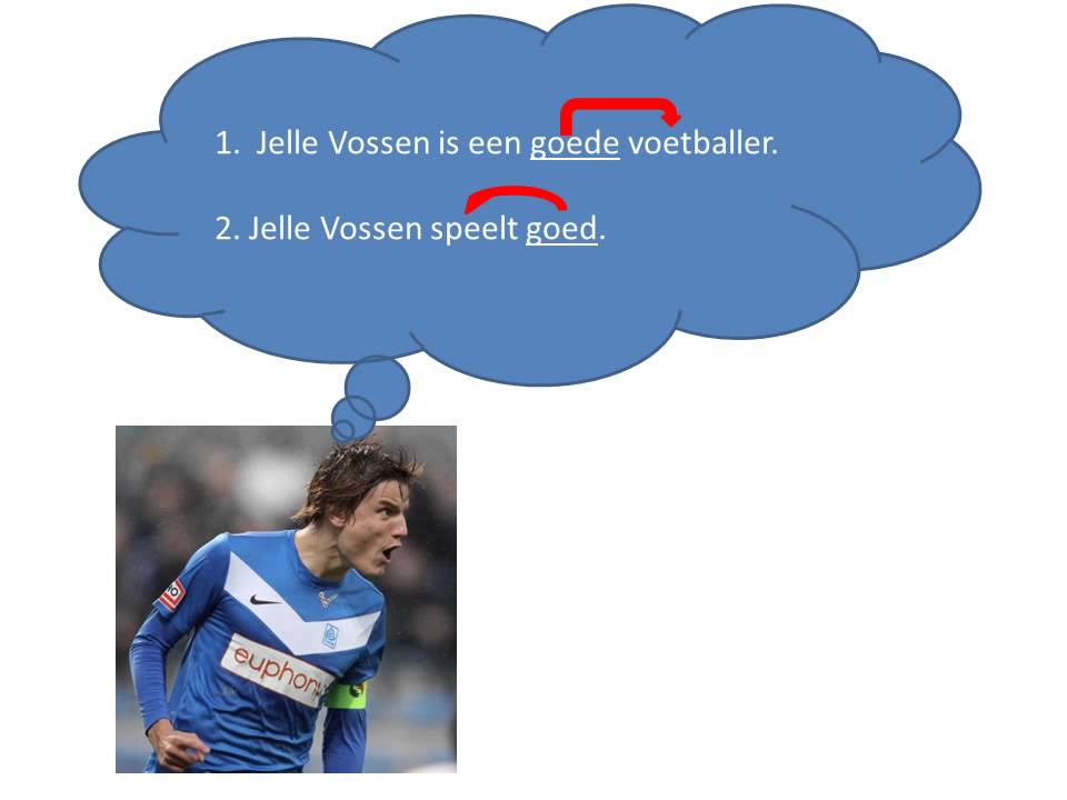 Het verschil tussen een bijvoeglijk naamwoord en een bijwoord youtube