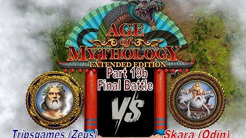 Age of Mythology Extended Edition Part 19b (Final Battle) | Zeus VS Odin | Lightning Mode