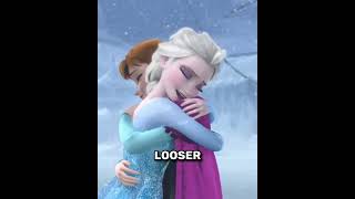 Elsa's hair in Frozen 2 and Frozen has a deep meaning #shorts #viral