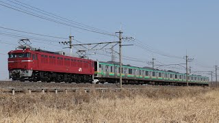 【配給輸送】 EF81-140+E231系5両 東川口～東浦和通過