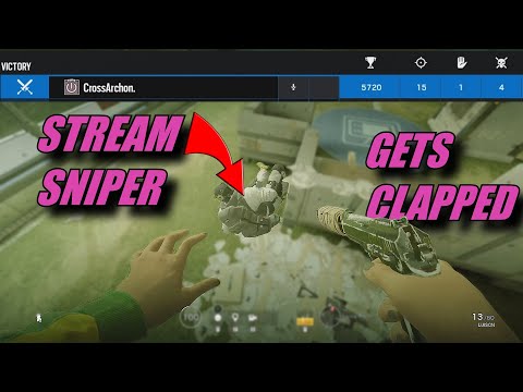 Destroying Blatant Stream Snipers In Rainbow Six Siege