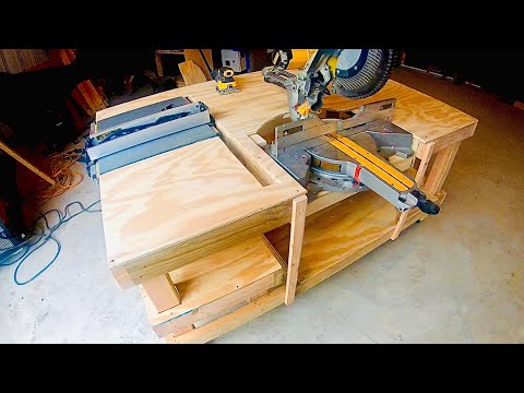 diy workbench with a secret