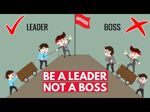 The Difference Between a Leader & a Boss