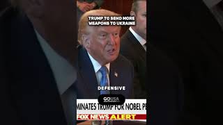 Trump to send more weapons to Ukraine. For more follow @oppscore