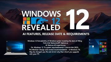 Windows 12 Revealed: AI Features, Release Date & Requirements
