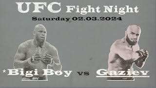 Прогноз на UFC Fight Night: Rozenstruik vs. Gaziev