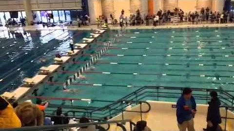 Victoria Breslin, Breaststroke, 1:11.08, Lane 9, b...