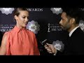 Interviewing hannah ferguson at the fashion awards fashion shortsupermodel style party