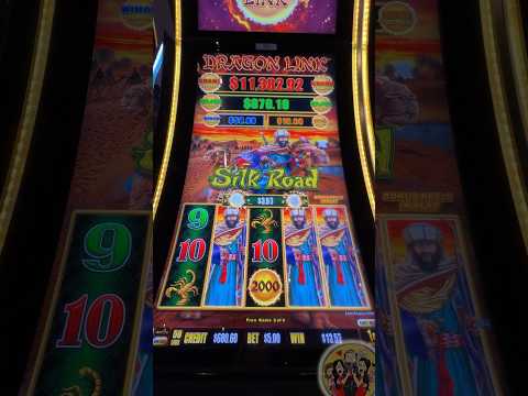 Silk Road SlotMachine Bonus Trigger At The Soboba Casino In California!!! #shorts #cali #fyp #casino