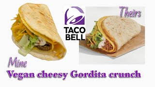 Vegan Taco Bell cheesy Gordita crunch copycat | PLANTBASED